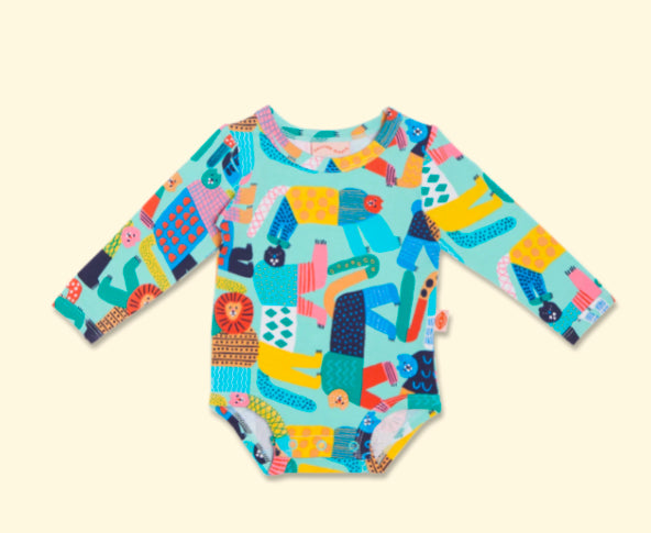 Party Animal Ls Babysuit