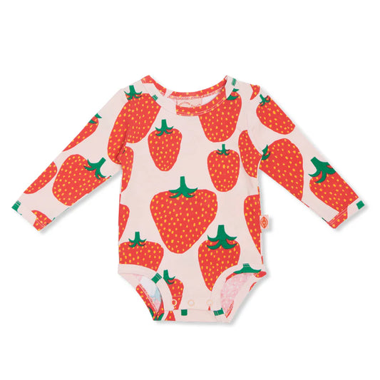 Strawberry Fields Ls Bodysuit