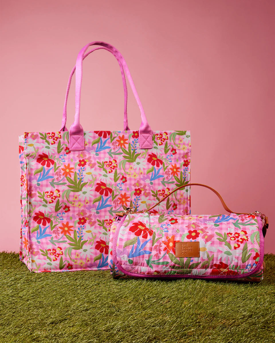 Flowerburst XL Picnic Rug