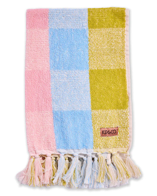 Corfu Tartan Hand Towel