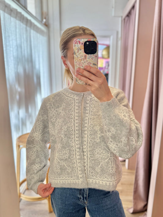 Fifi Cardi Grey