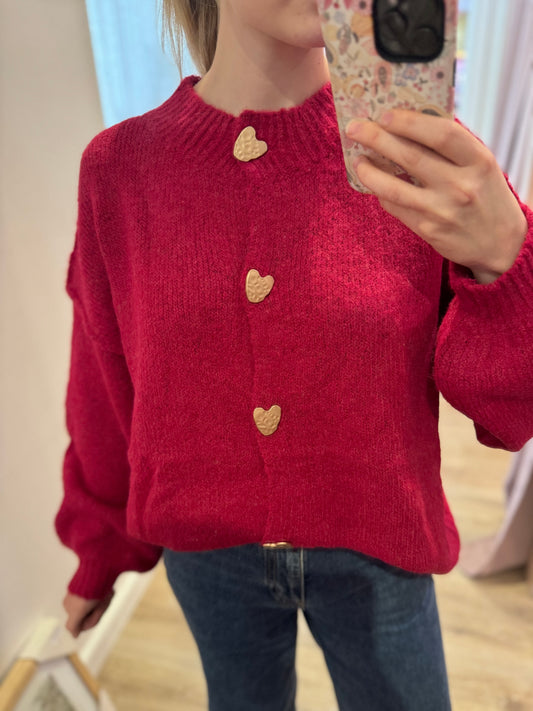 Love You Cardi Raspberry