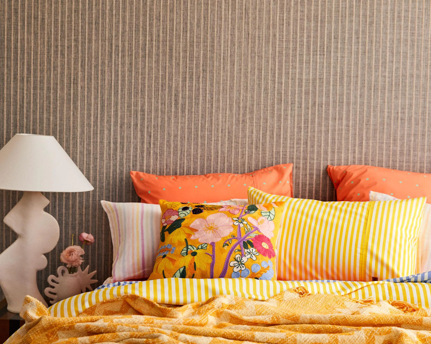 Abundance Marigold Cushion