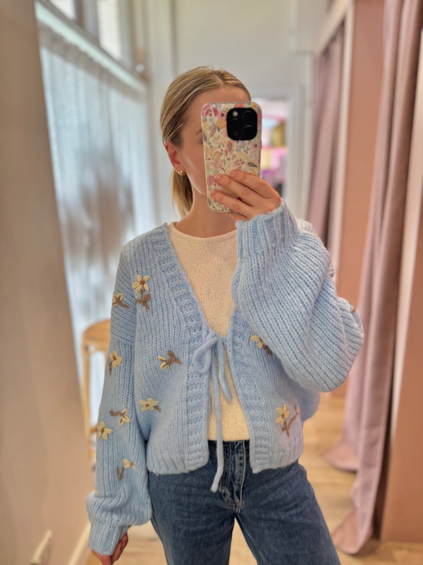 Indi Cardi Blue