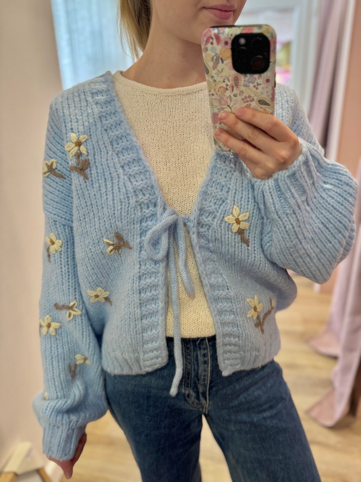 Indi Cardi Blue