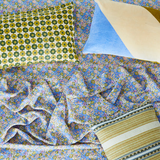Loveat Cornflower Fitted Sheet