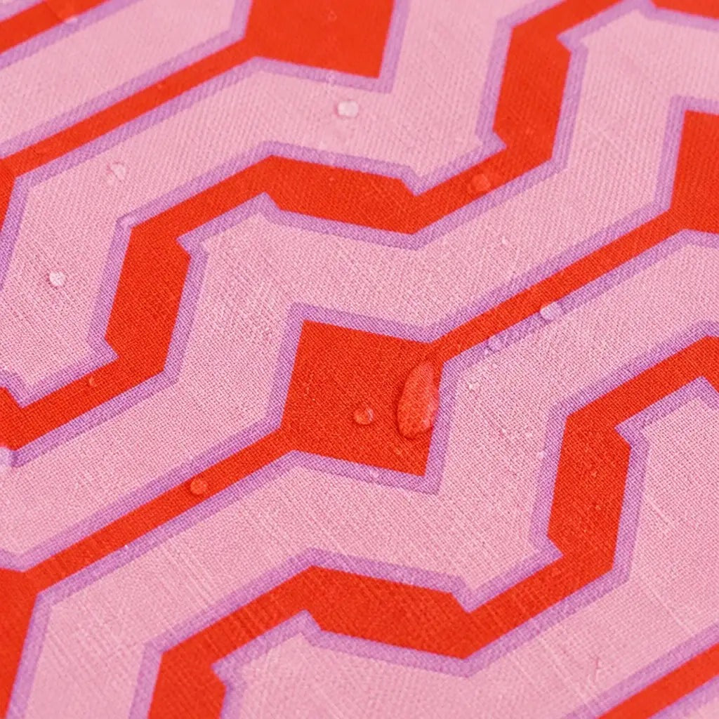 Lunch Bag Cherry Zig Zag