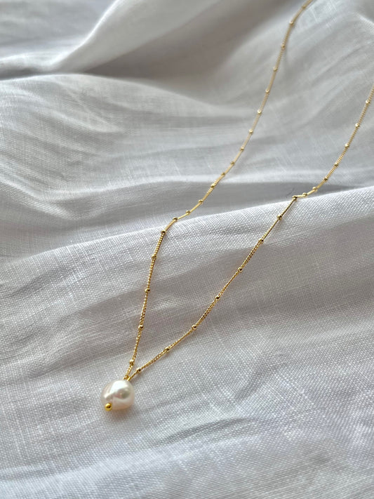 Penny Pearl Necklace