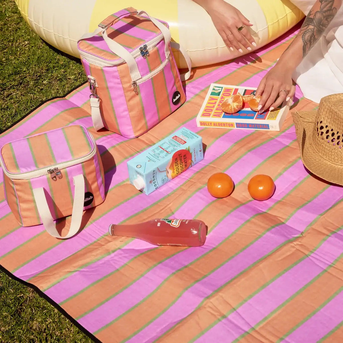 Picnic Mat Sunset Stripe