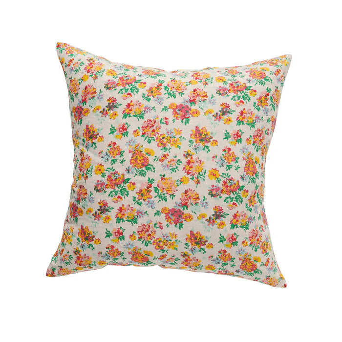 Wilma Floral Euro Pillowcase Set