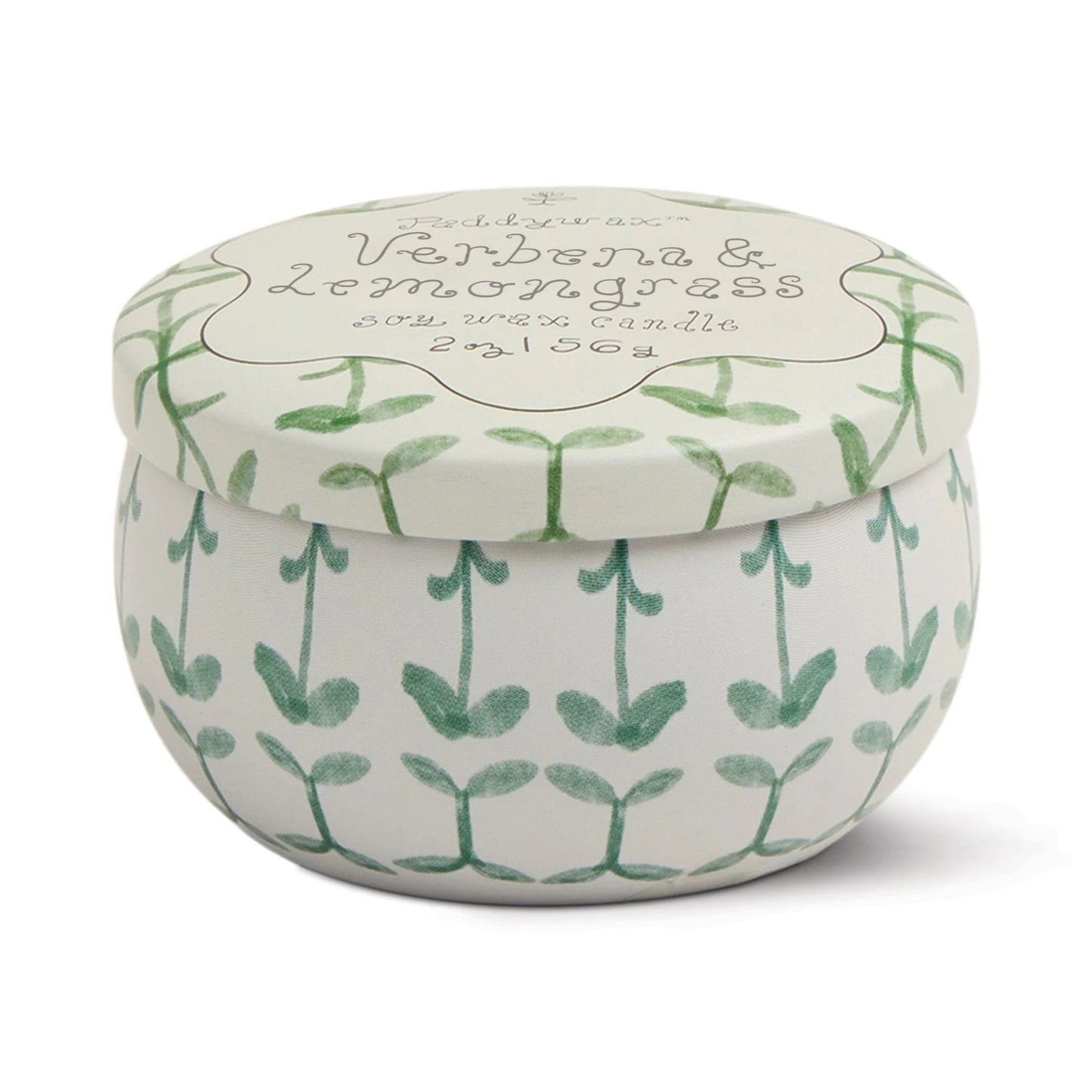 Verbena + Lemongrass Tin Candle