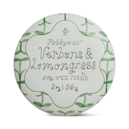 Verbena + Lemongrass Tin Candle
