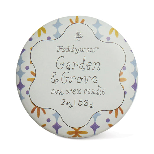 Garden + Grove Tin Candle