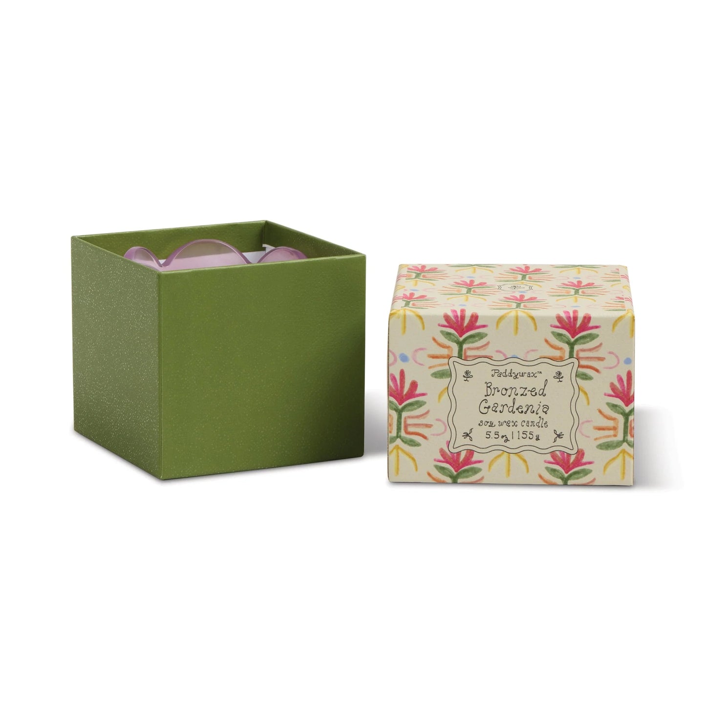 Bronzed Gardenia Tulip Candle