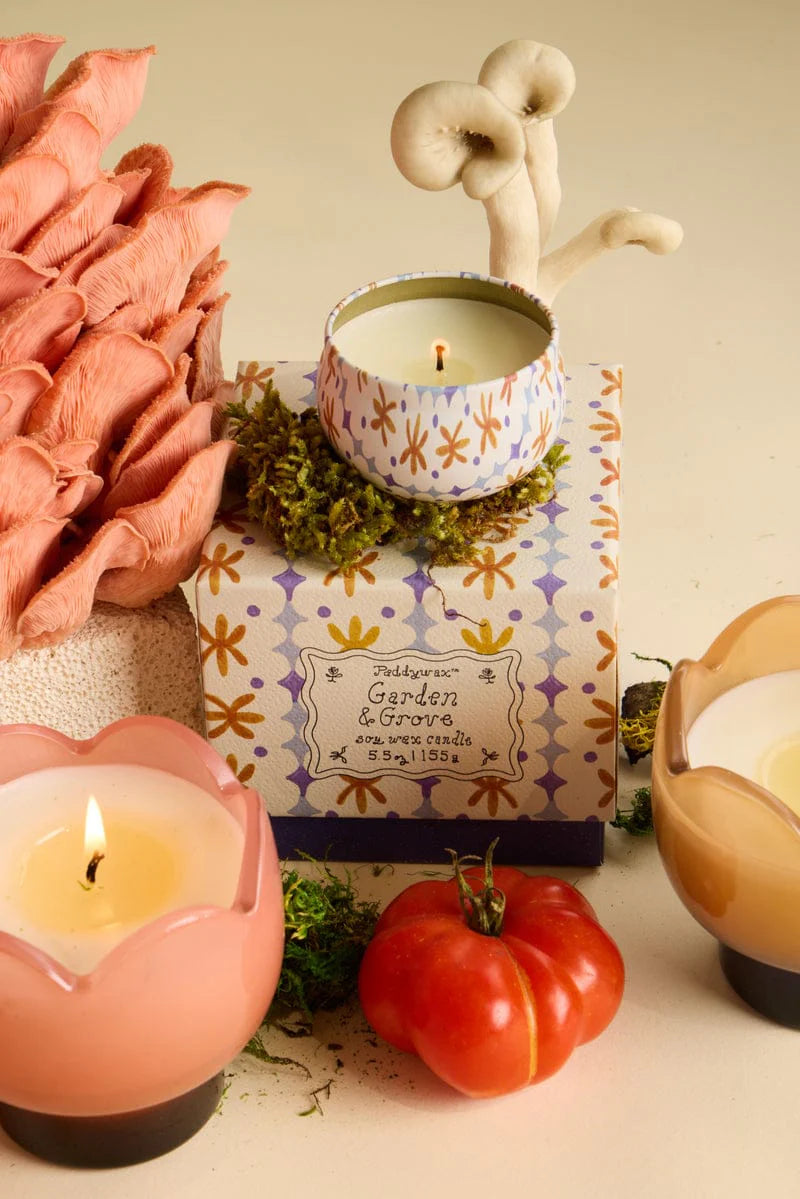 Bronzed Gardenia Tin Candle