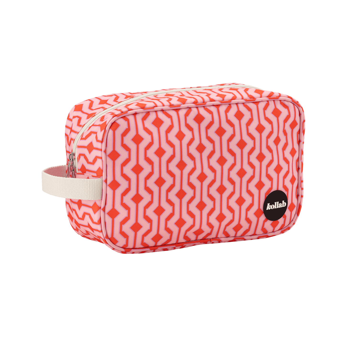 Travel Bag Cherry Zig Zag