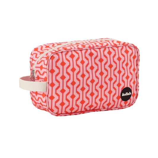 Travel Bag Cherry Zig Zag