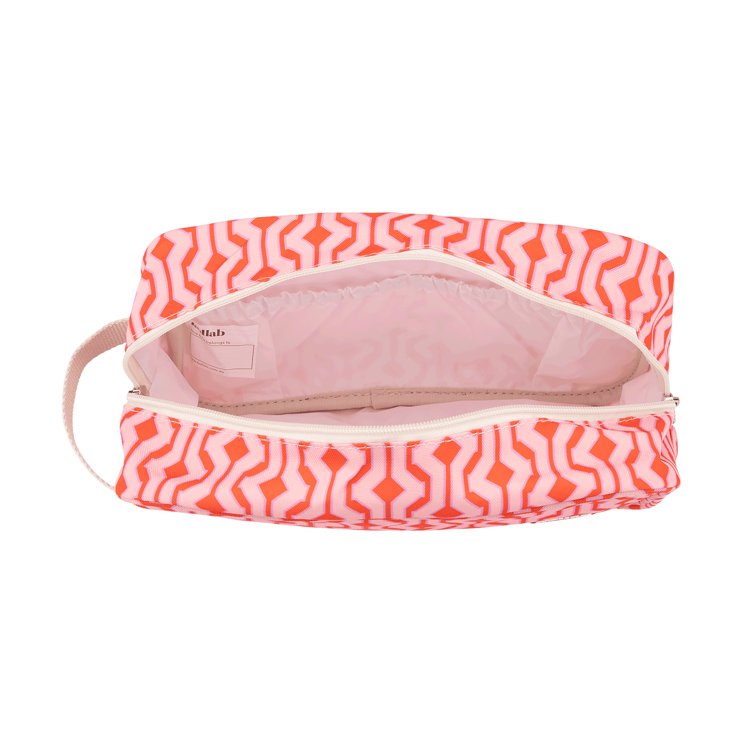 Travel Bag Cherry Zig Zag