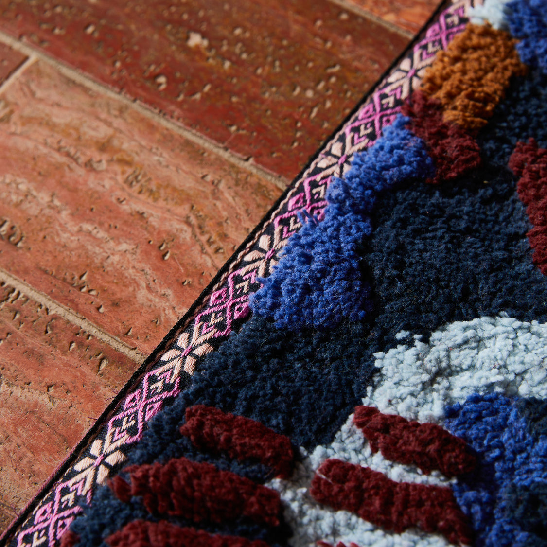 Eliza Bath Mat Rosewood