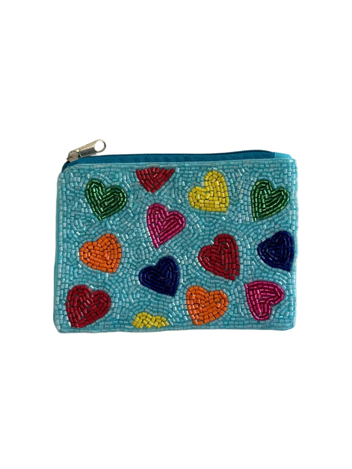 Heart Rainbow Coin Purse