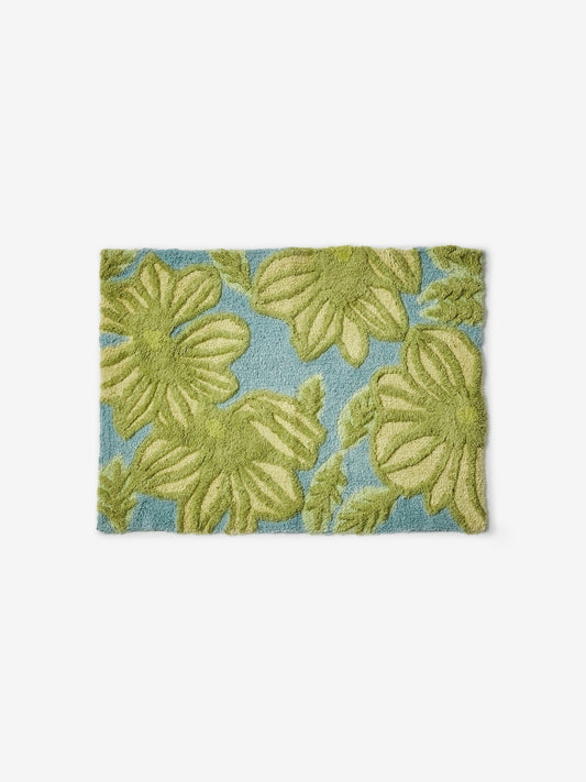 Azalea Light Green Bath Mat