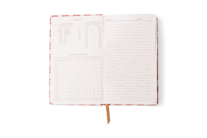 Tulip Journal - Orange Check
