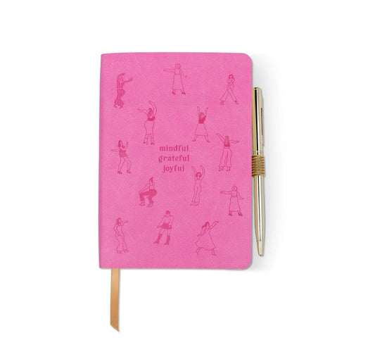 Dancing Ladies Pink Gratitude Journal