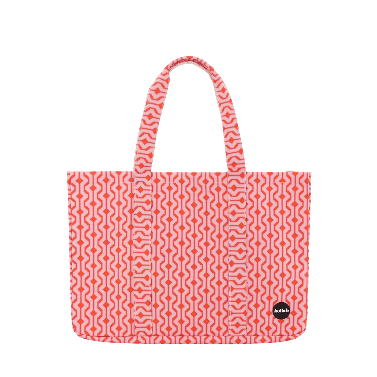Carryall Cargo Bag Cherry Zig Zag