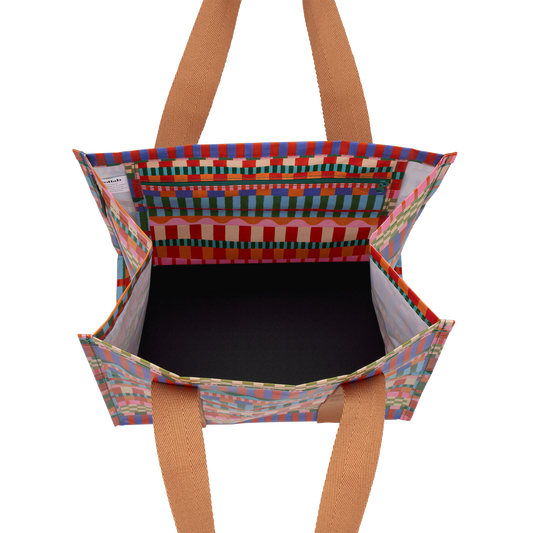 Market Bag Blocks + Stripes