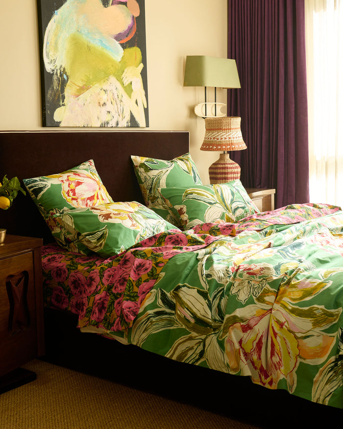 Somerset Green Pillowcase Set