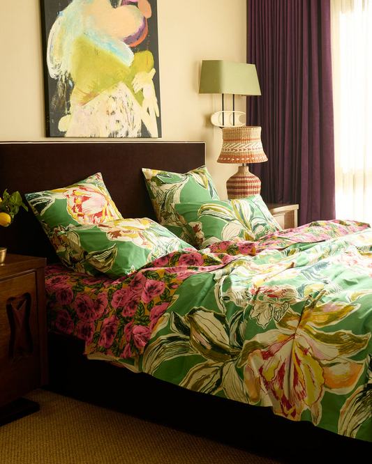 Somerset Green Pillowcase Set
