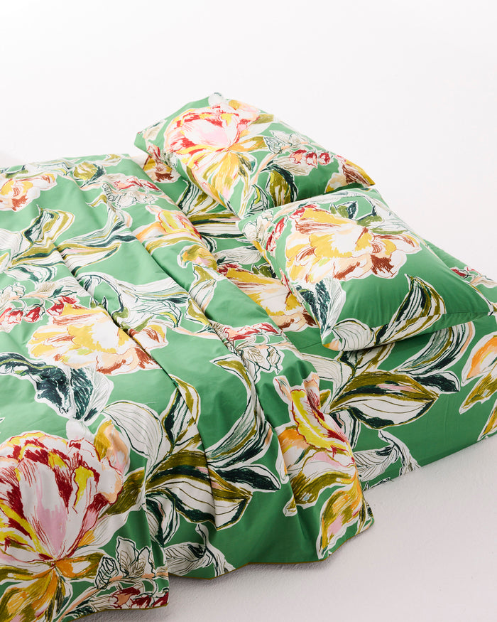 Somerset Green Pillowcase Set