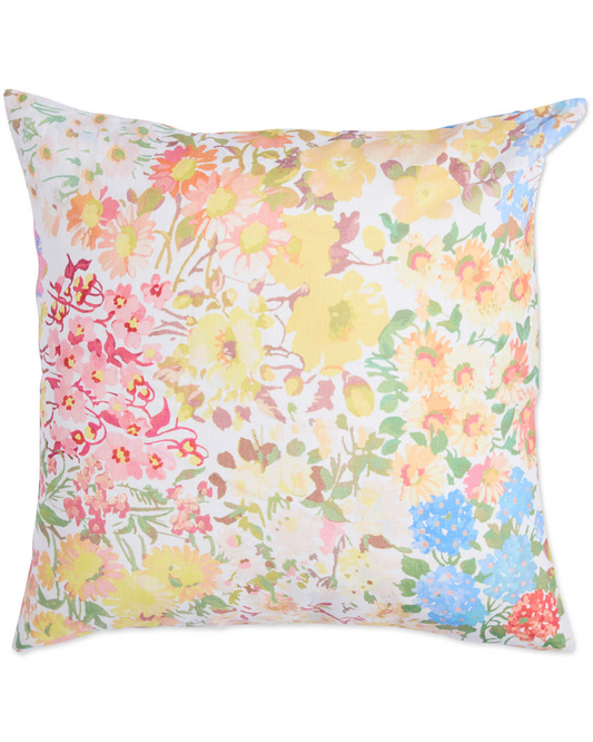 Forever Floral Butter Euro Pillowcase Set