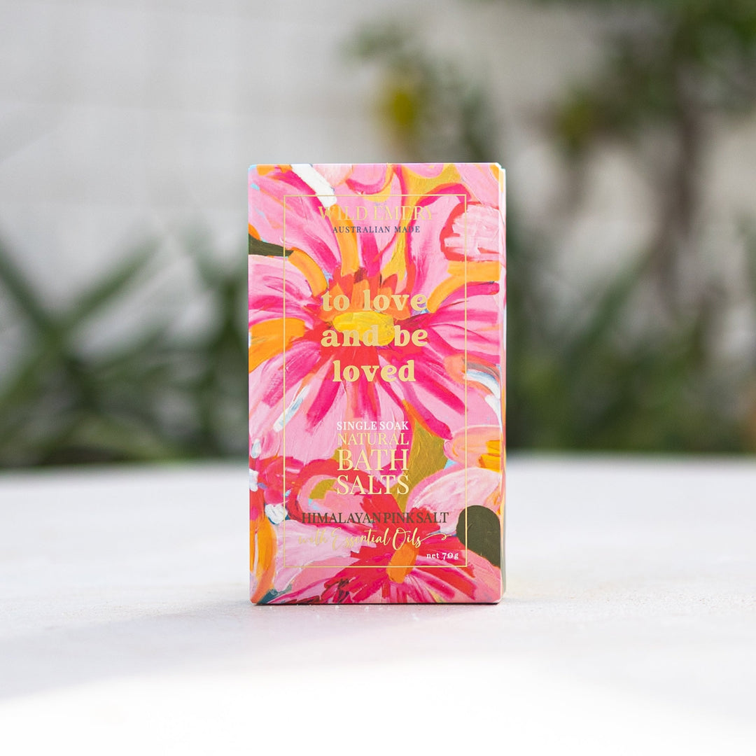 To Love and Be Loved Single Soak Bath Salt