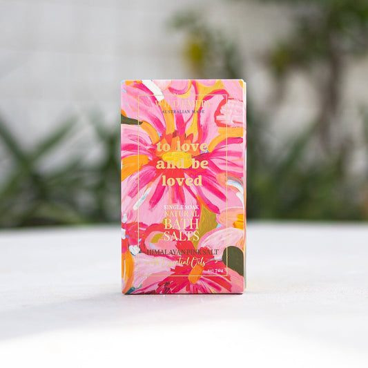 To Love and Be Loved Single Soak Bath Salt