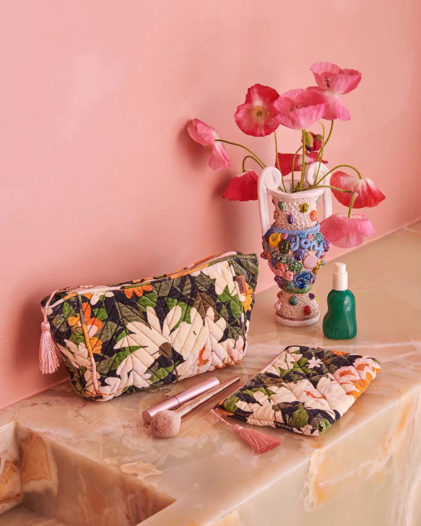 Dreamy Floral Toiletry Bag