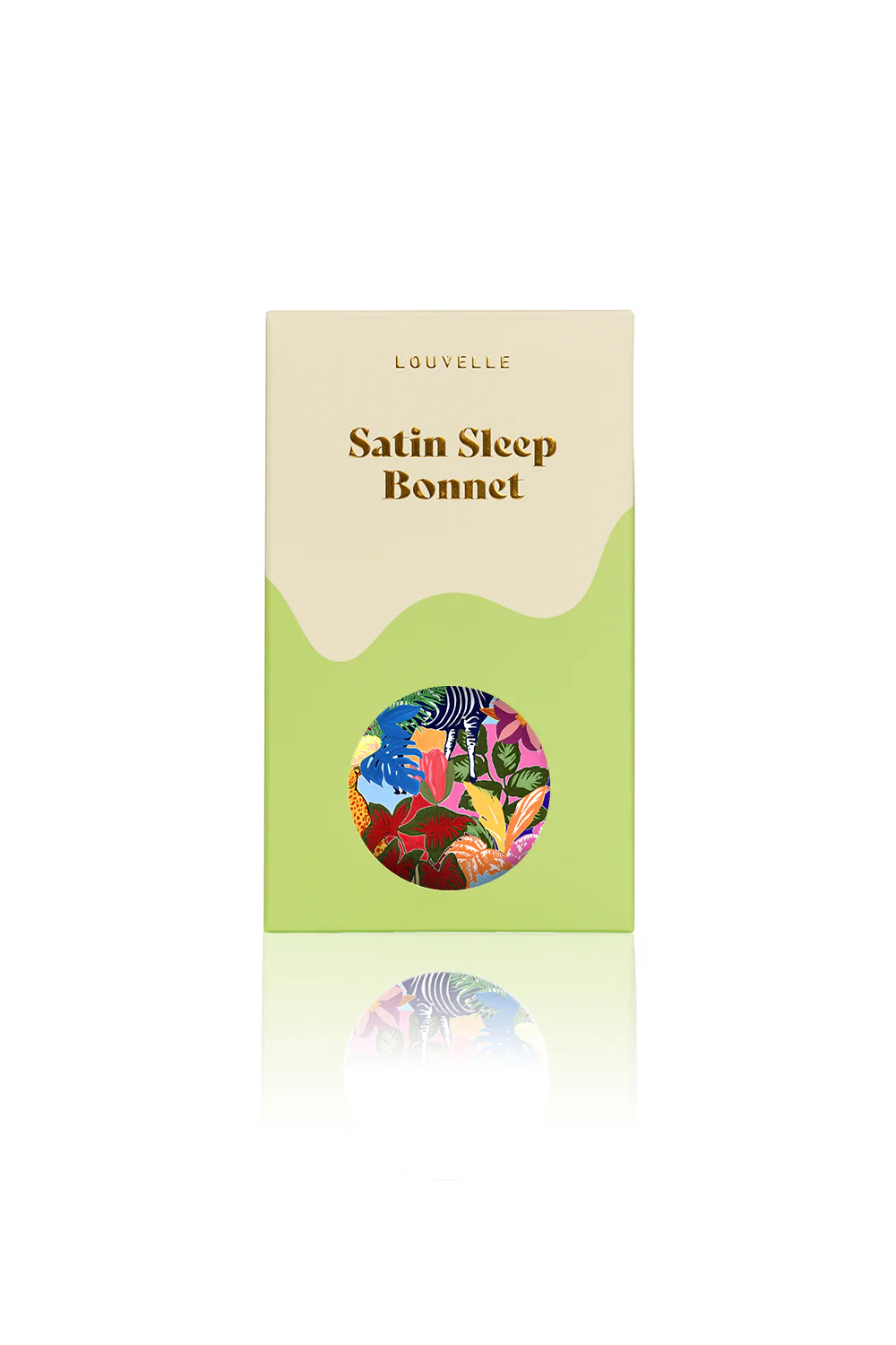 Satin Sleep Bonnet - Jungle Animal